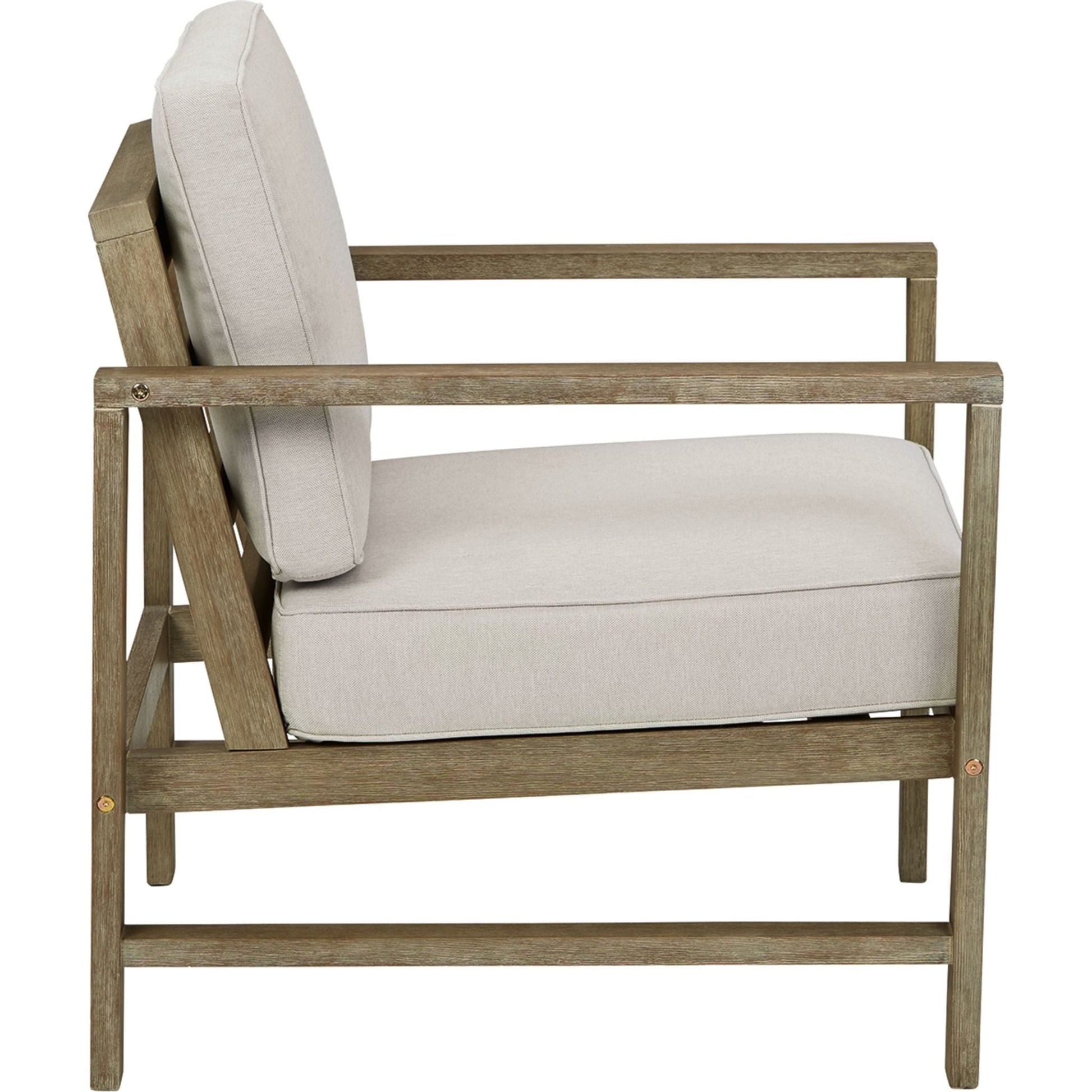 Outdoor Fynnegan Lounge Chair-Set of 2 Light Brown