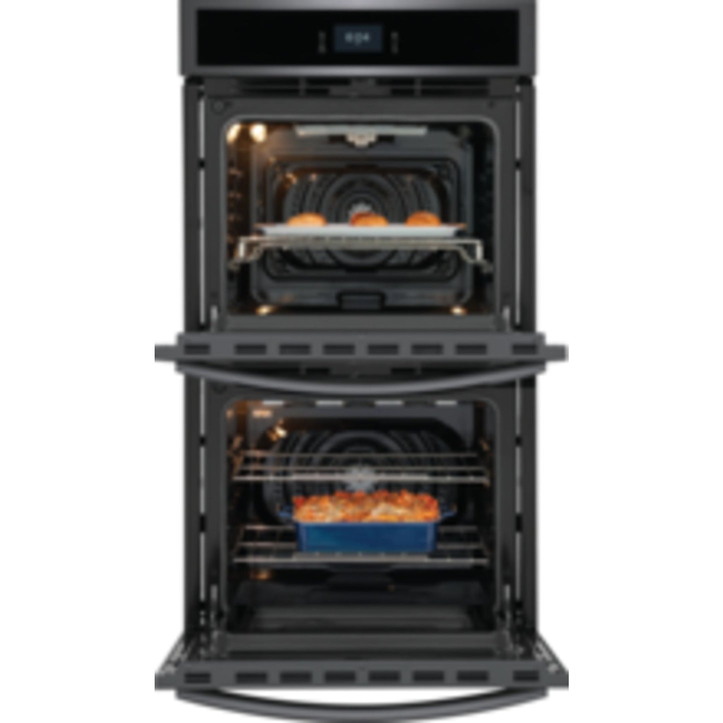 Frigidaire Gallery 27” Double Wall Oven (GCWD2767AD) - Black Stainless, SmudgeProof