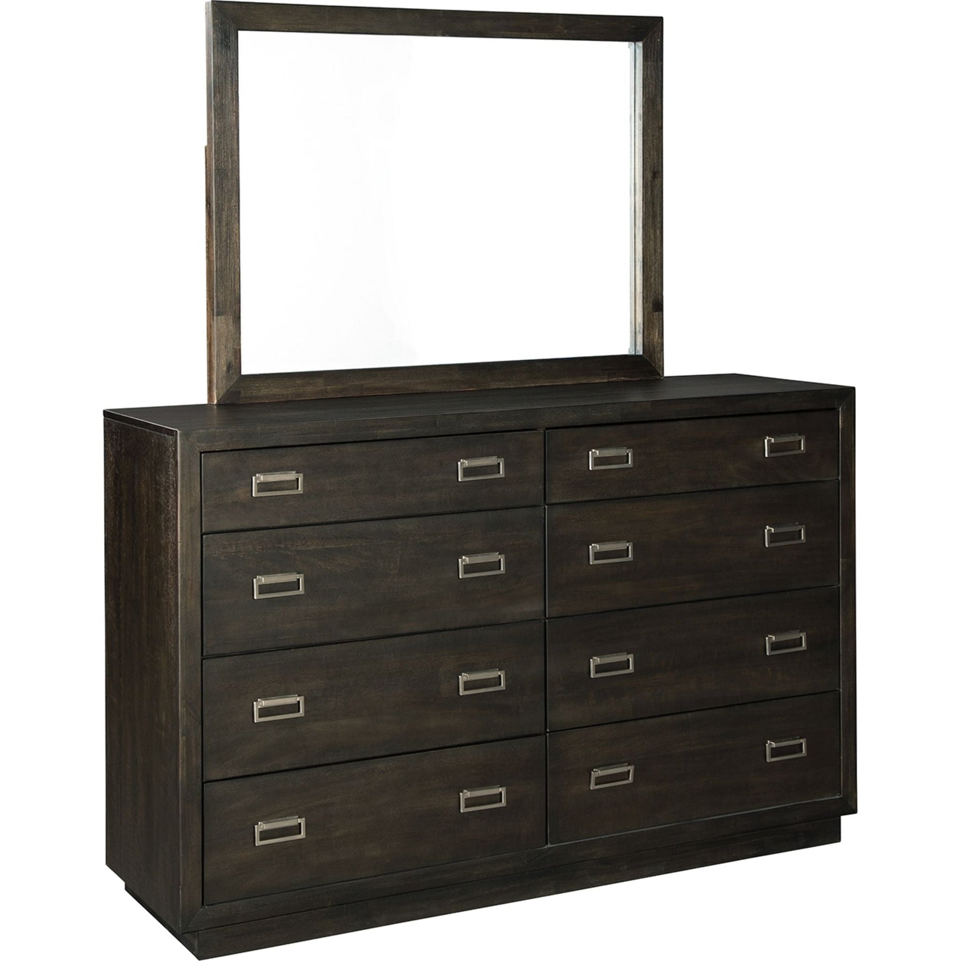 Hyndell 5 Piece Bedroom Package - Dark Brown
