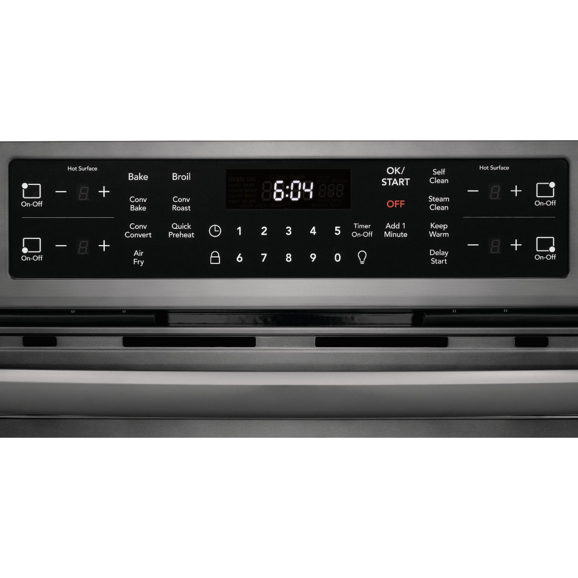 Frigidaire Gallery Front Control Range (CGIH3047VD) - Black Stainless