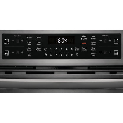 Frigidaire Gallery Front Control Range (CGIH3047VD) - Black Stainless