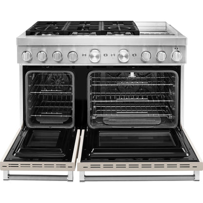 KitchenAid Dual Fuel Range (KFDC558JMH) - Milkshake