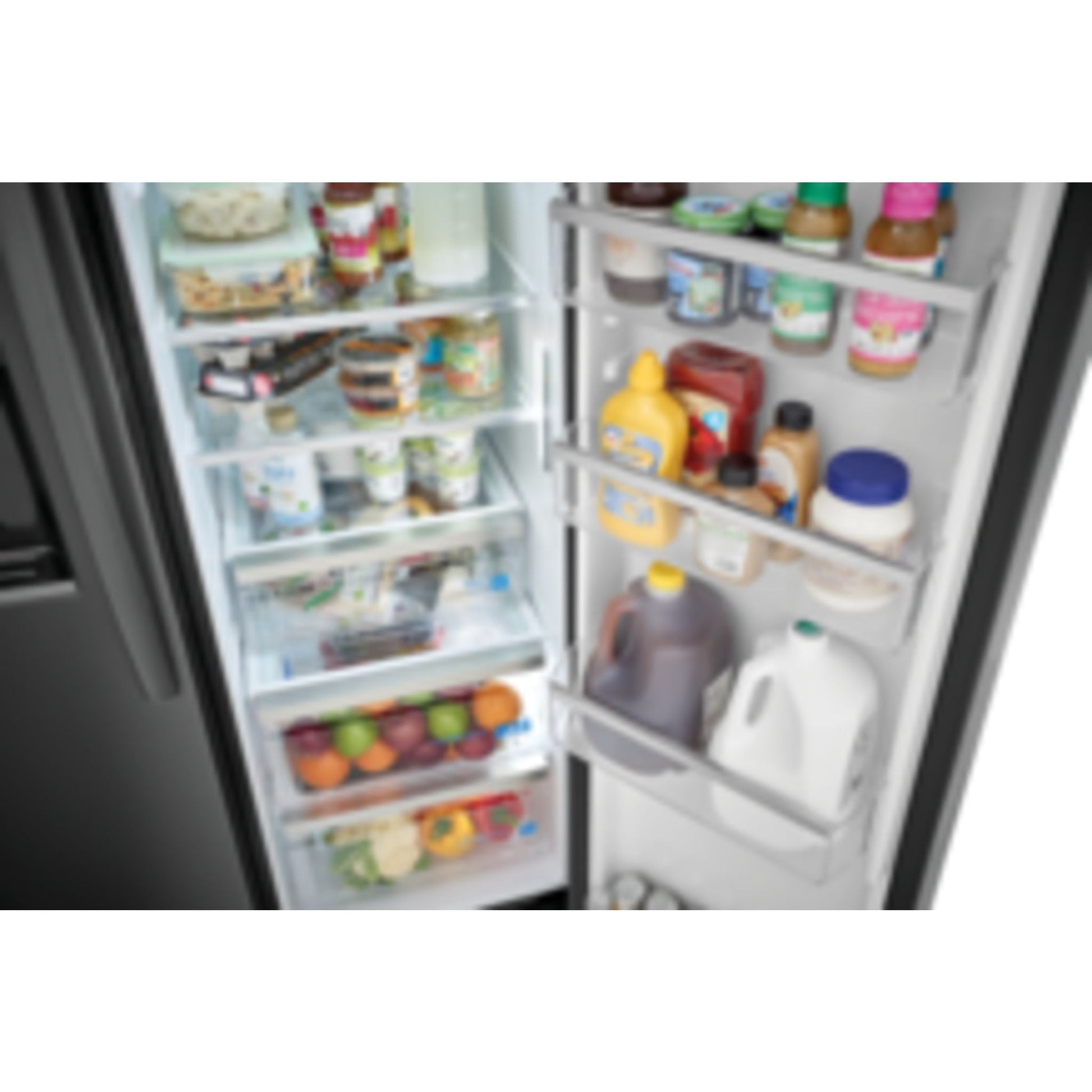 Frigidaire Gallery Side x Side Fridge (GRSC2352AD) - Black Stainless