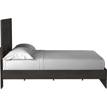 Belachime 3 Piece Queen Panel Bed - Black