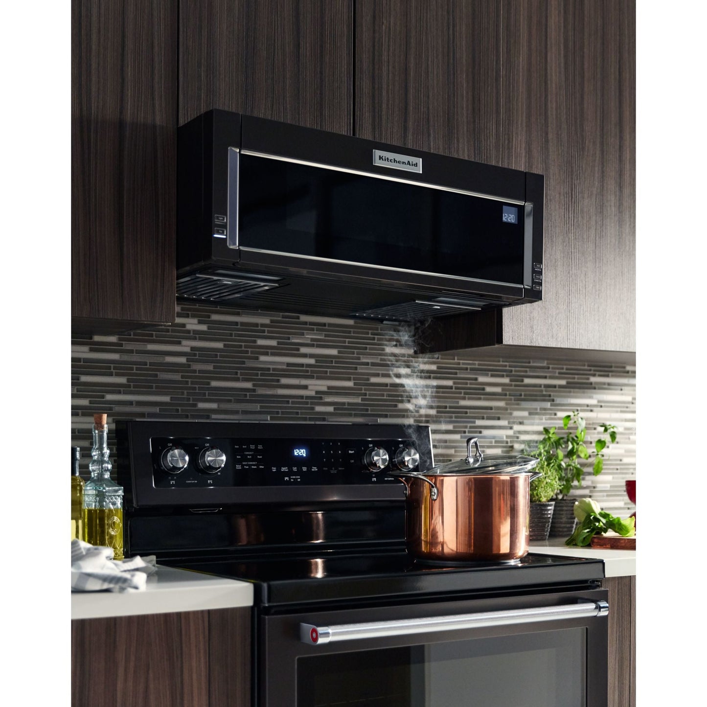 KitchenAid Over the Range Microwave (YKMLS311HBS) - Black Stainless