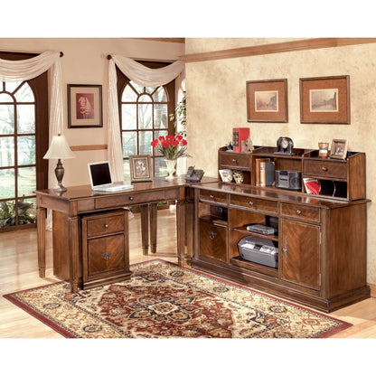 Hamlyn 2 Drawer File Cabinet - Medium Brown