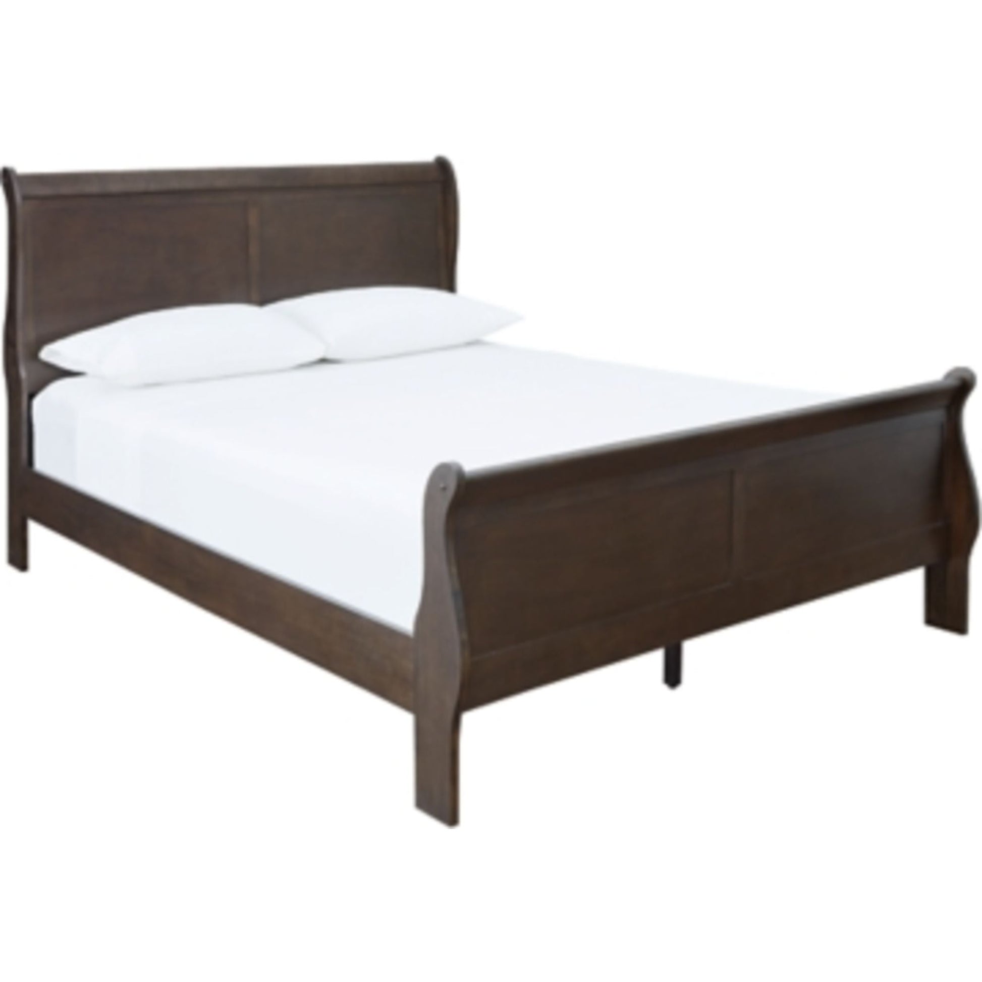 Leewarden Queen Bed - Dark Brown