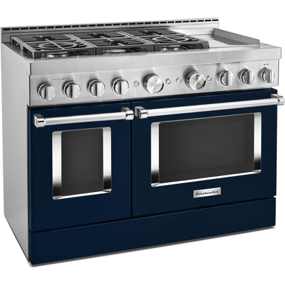 KitchenAid Gas Range (KFGC558JIB) - Ink Blue