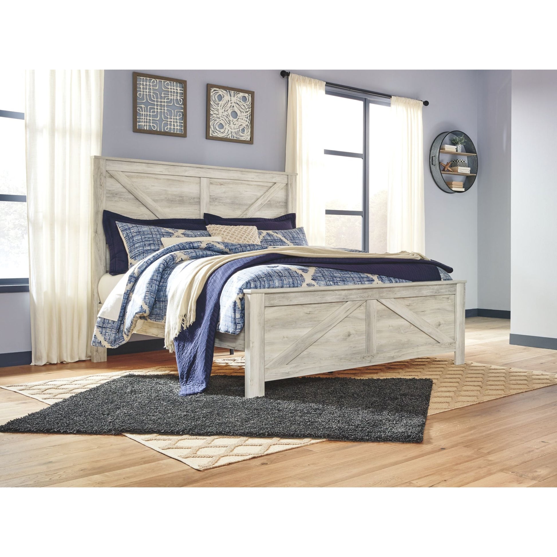 Bellaby 5 Piece Bedroom Package - Whitewash