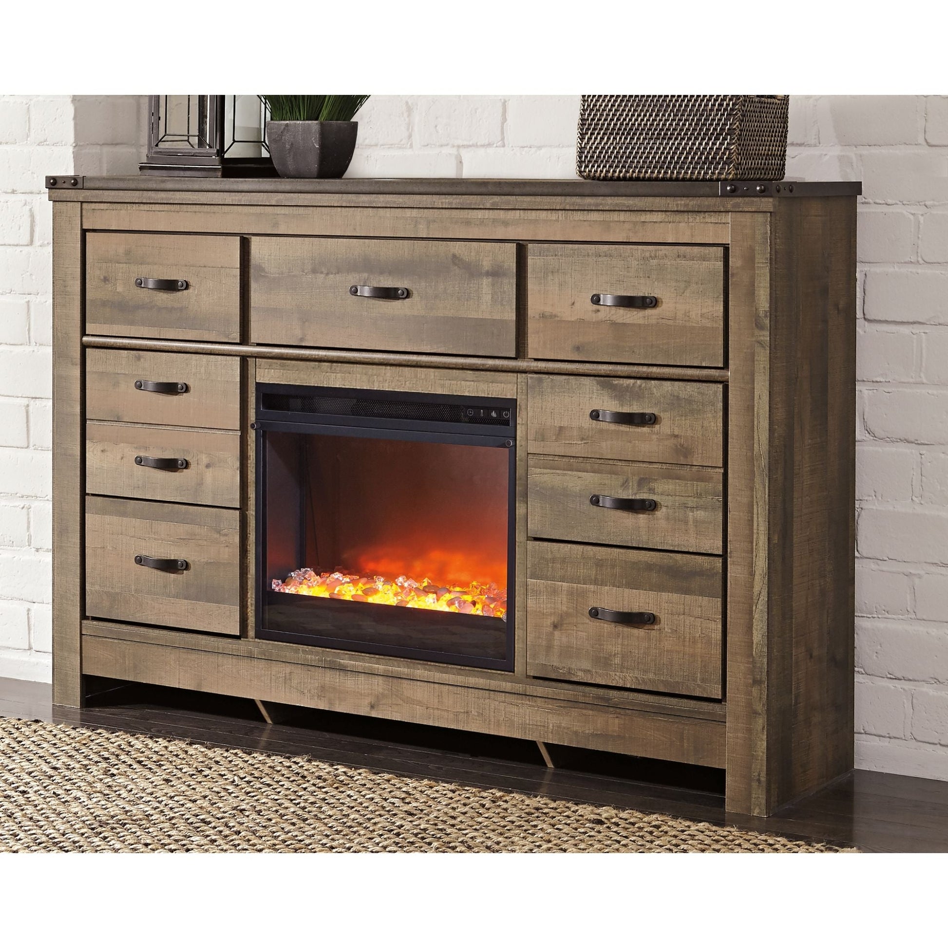 Trinell Dresser - Brown
