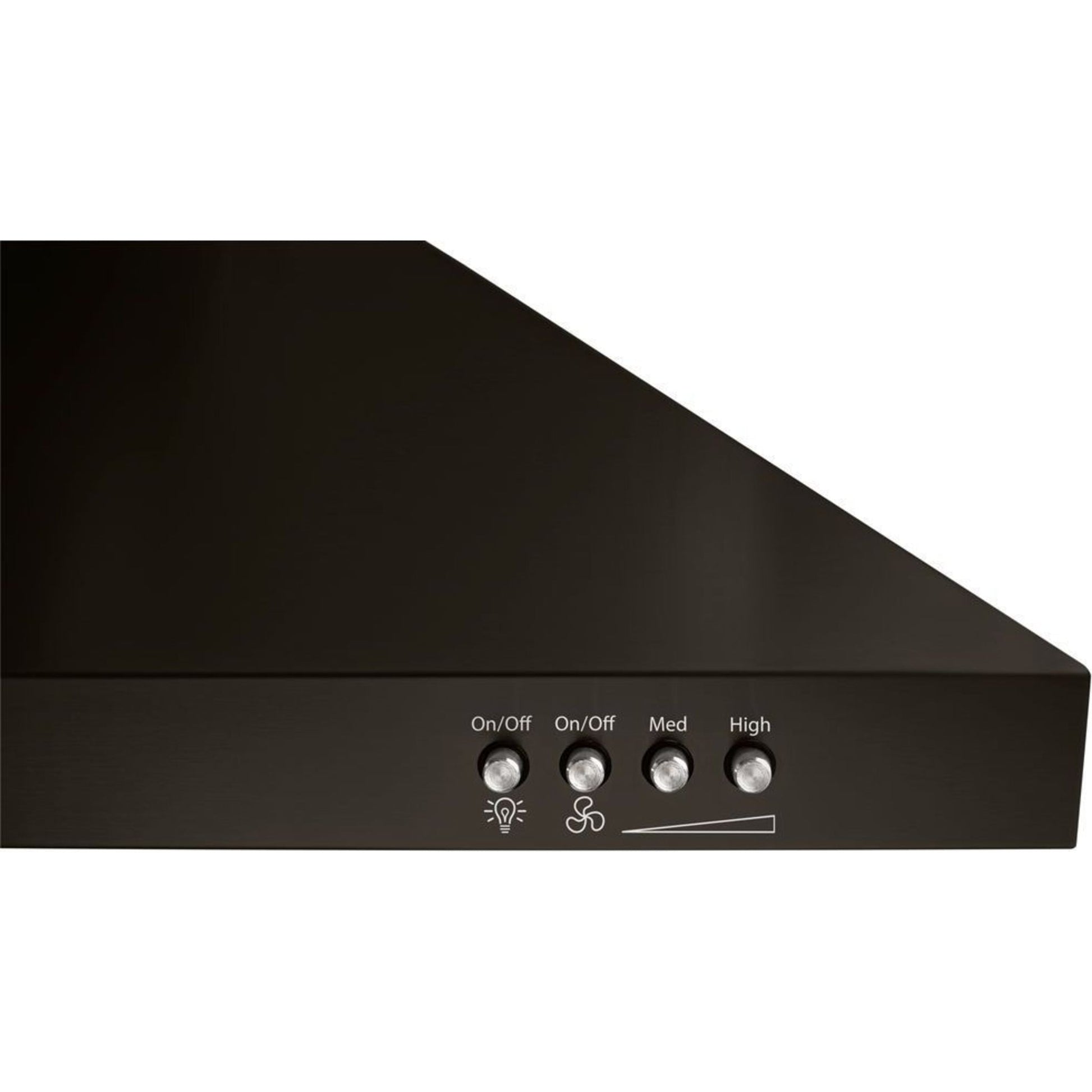 Whirlpool Range Hood (WVW53UC0HV) - Black Stainless