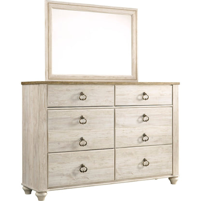 Josie 5 Piece Twin Bedroom - Whitewash