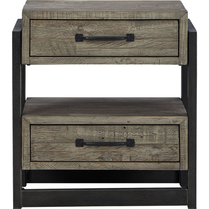 Brennagan Nightstand - Gray