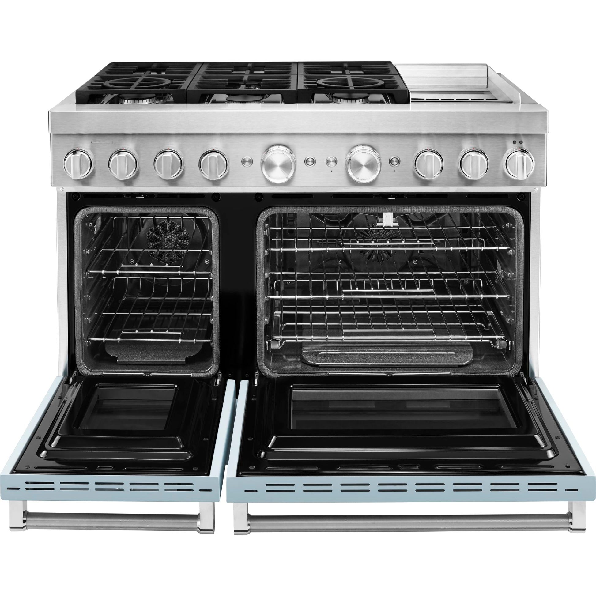 KitchenAid Dual Fuel Range (KFDC558JMB) - Misty Blue