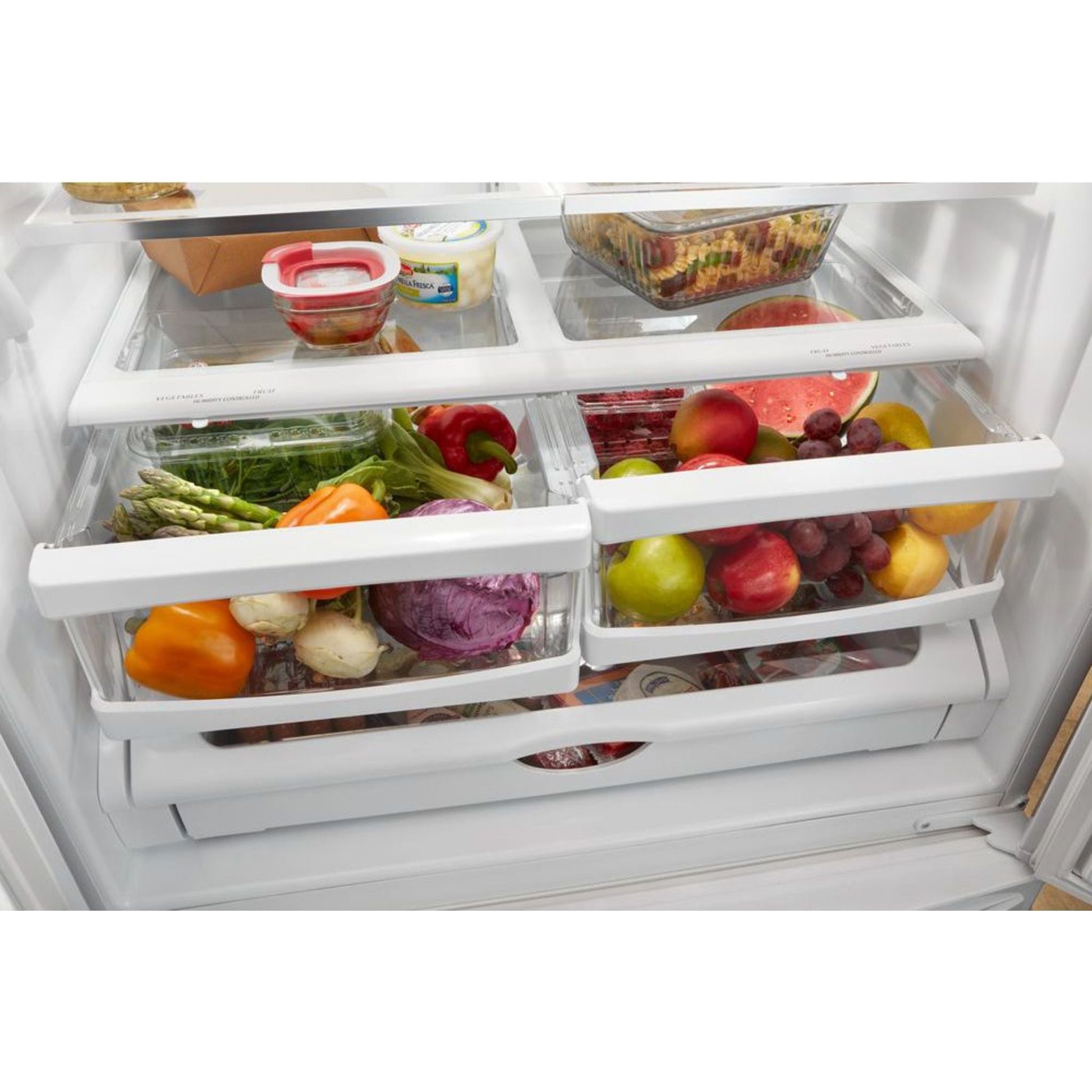 Whirlpool French Door Fridge (WRF532SNHW) - White