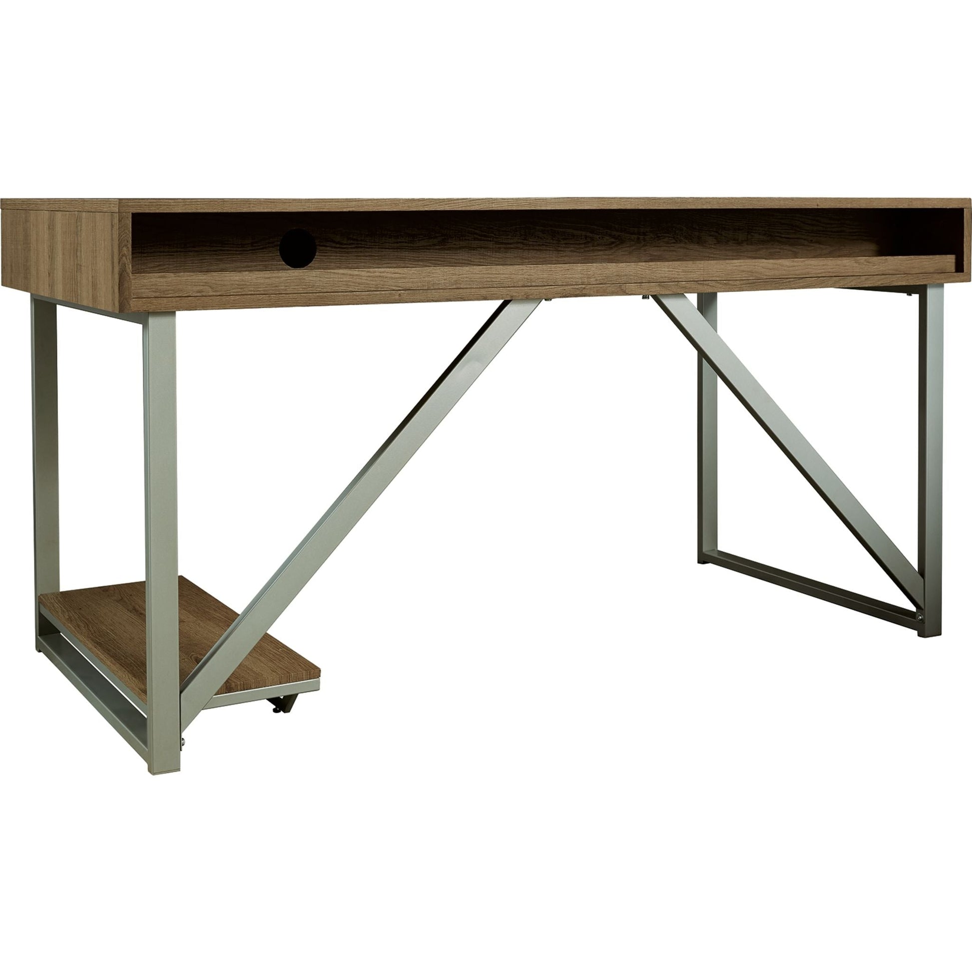 Barolli Desk - Gunmetal