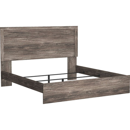 Ralinksi 3 Piece King Panel Bed - Gray
