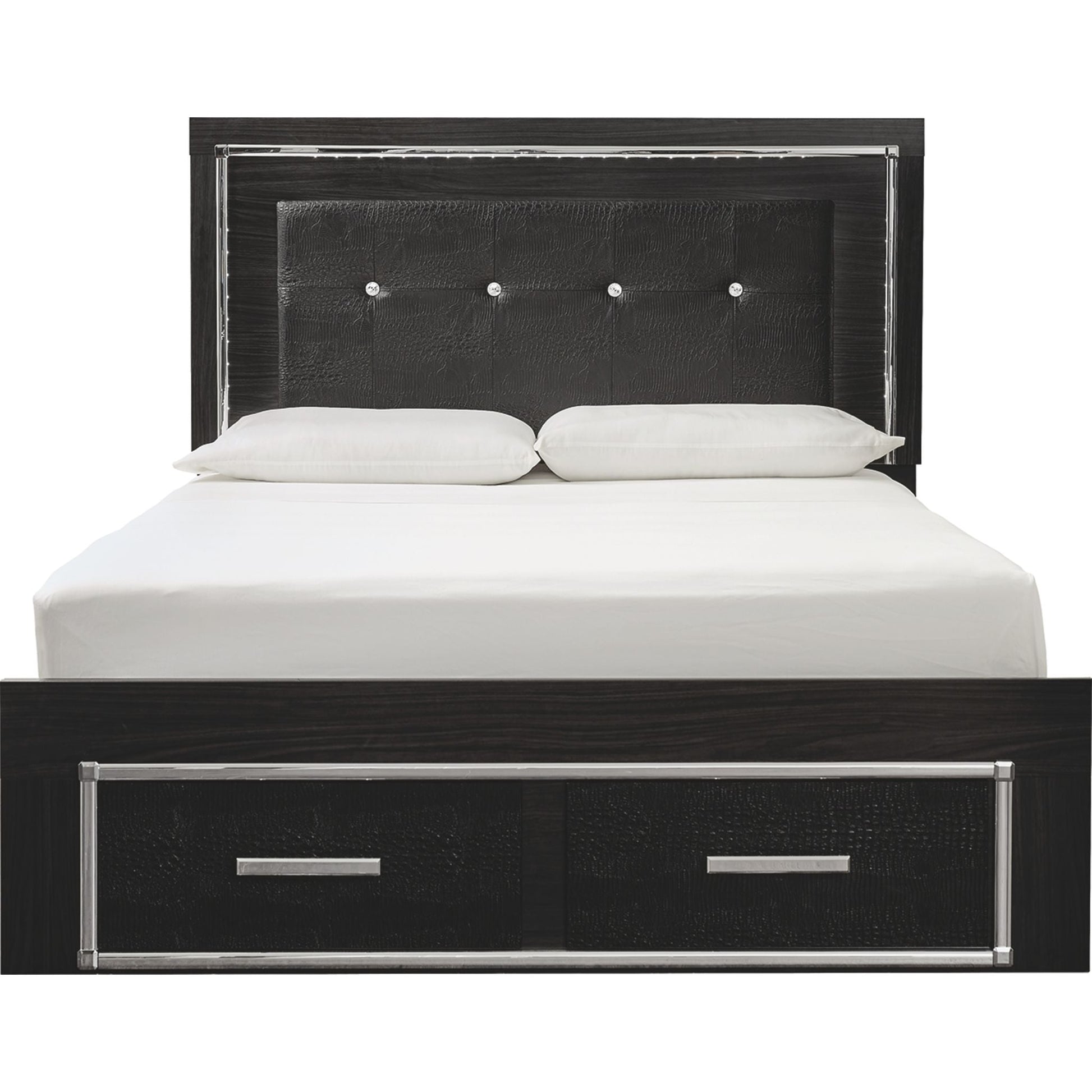 Kaydell 3 Piece Queen Bed - Black