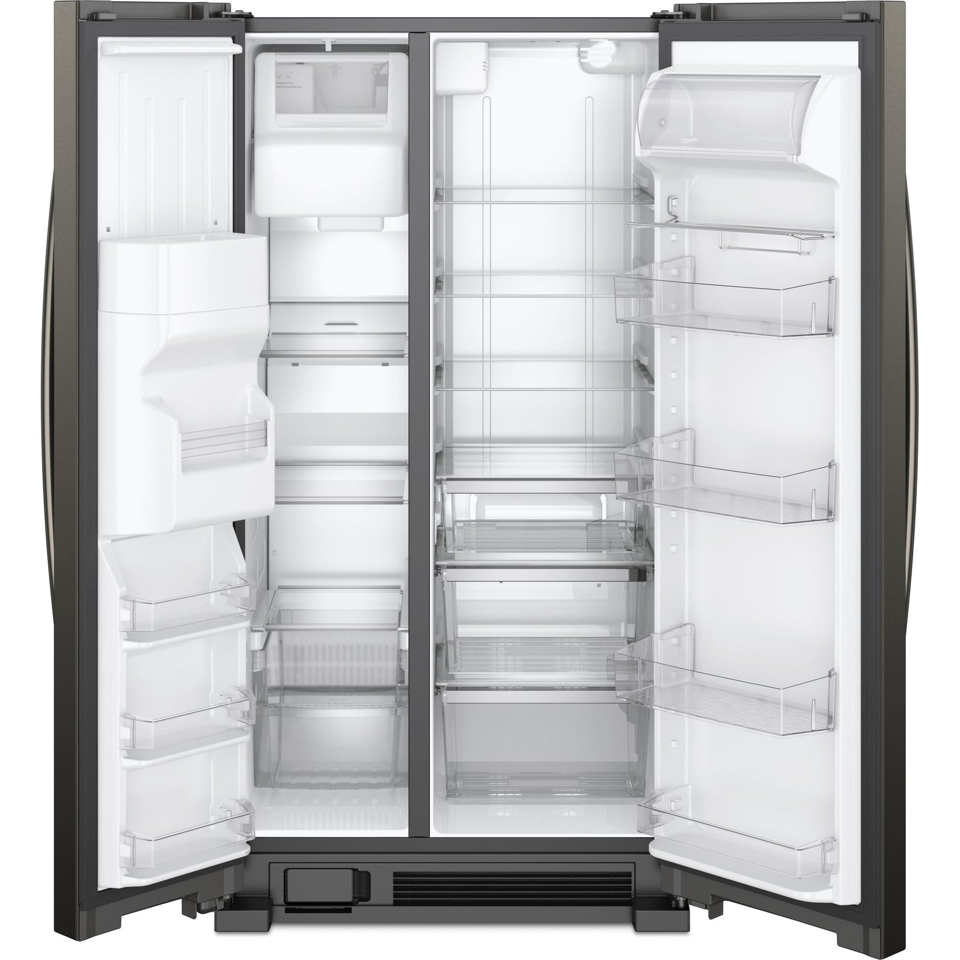 Whirlpool Side x Side Fridge (WRS325SDHV) - Black Stainless