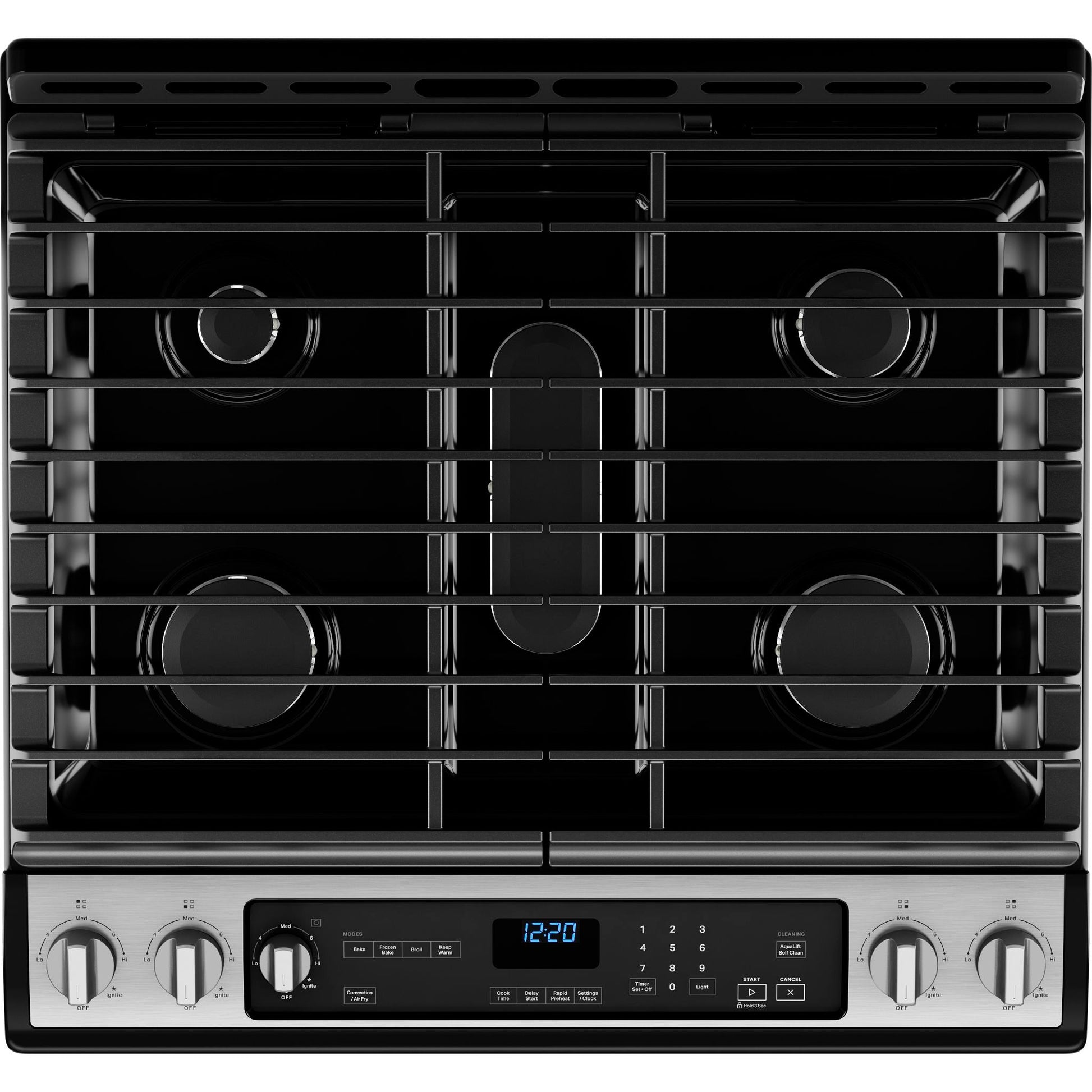 Whirlpool Gas Range (WEG745H0LZ) - Stainless Steel