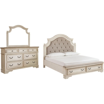 Realyn 5 Piece Bedroom Package - Two-tone