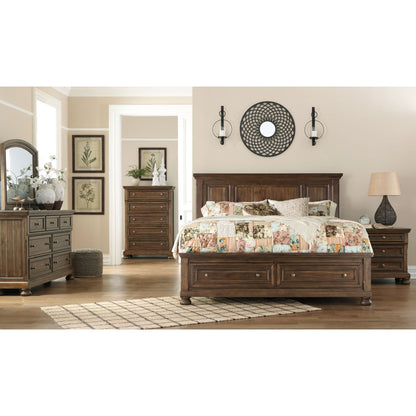 Baymore Panel Bed with Storage