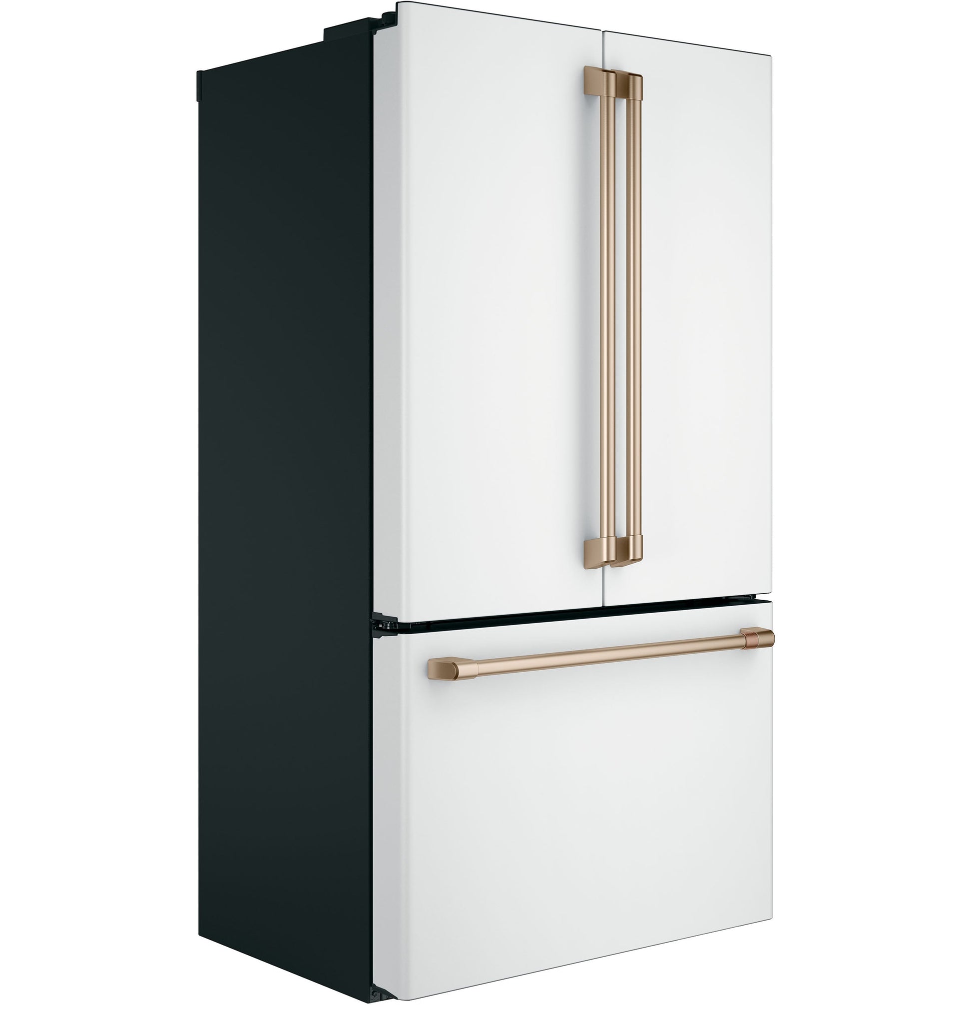 Café Energy Star® 23.1 Cu. Ft. Counter-Depth French-Door Refrigerator Matte White - CWE23SP4MW2