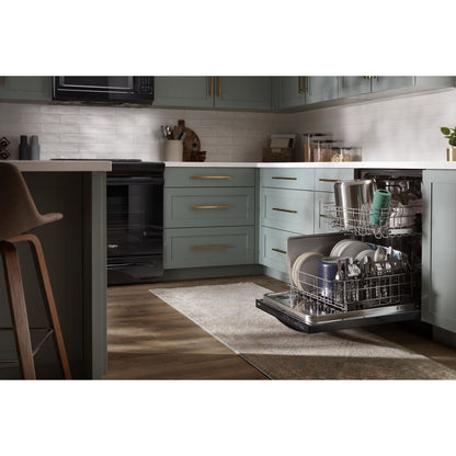 Whirlpool Dishwasher (WDT740SALB) - BLACK