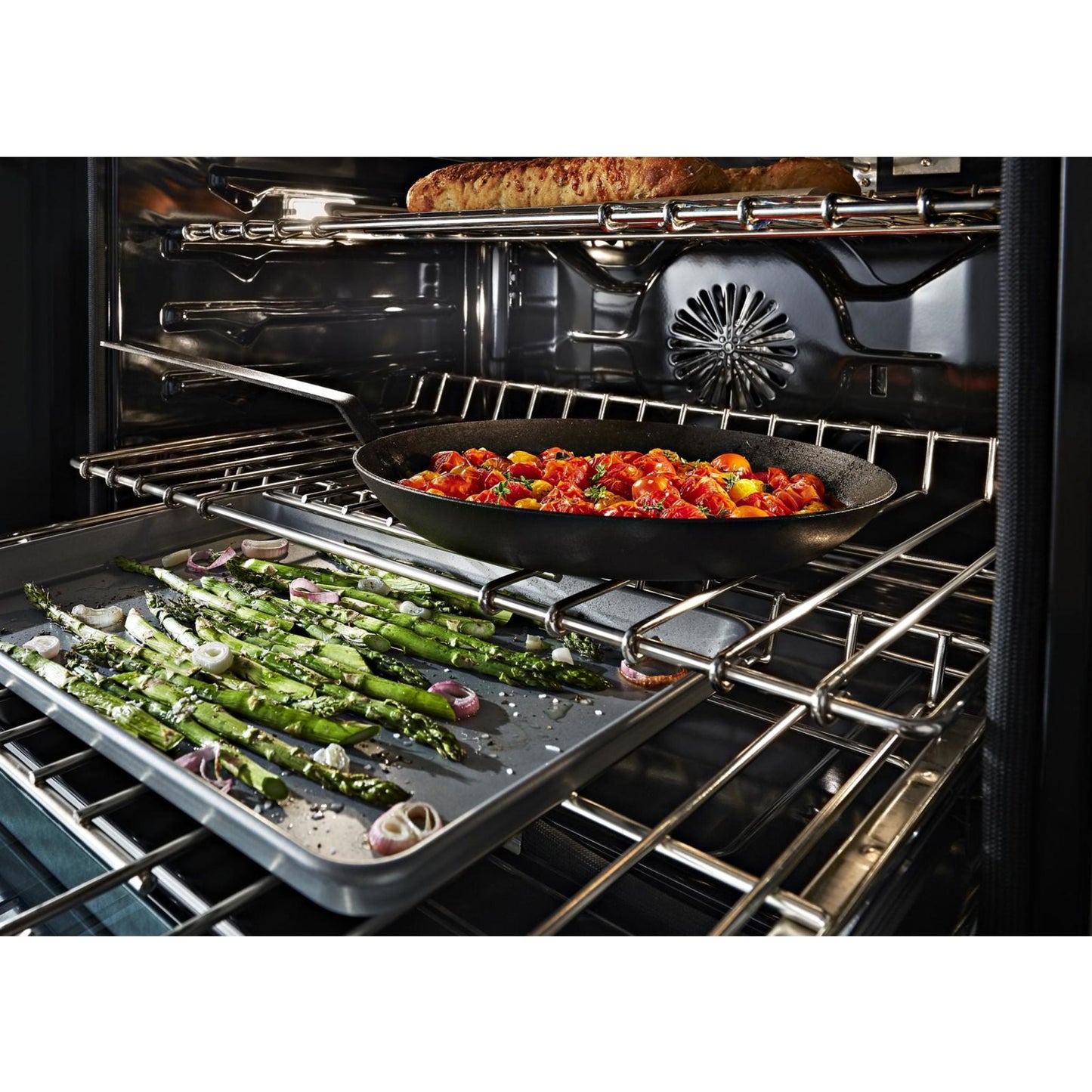 KitchenAid Gas Range (KFGC558JAV) - Avocado Cream