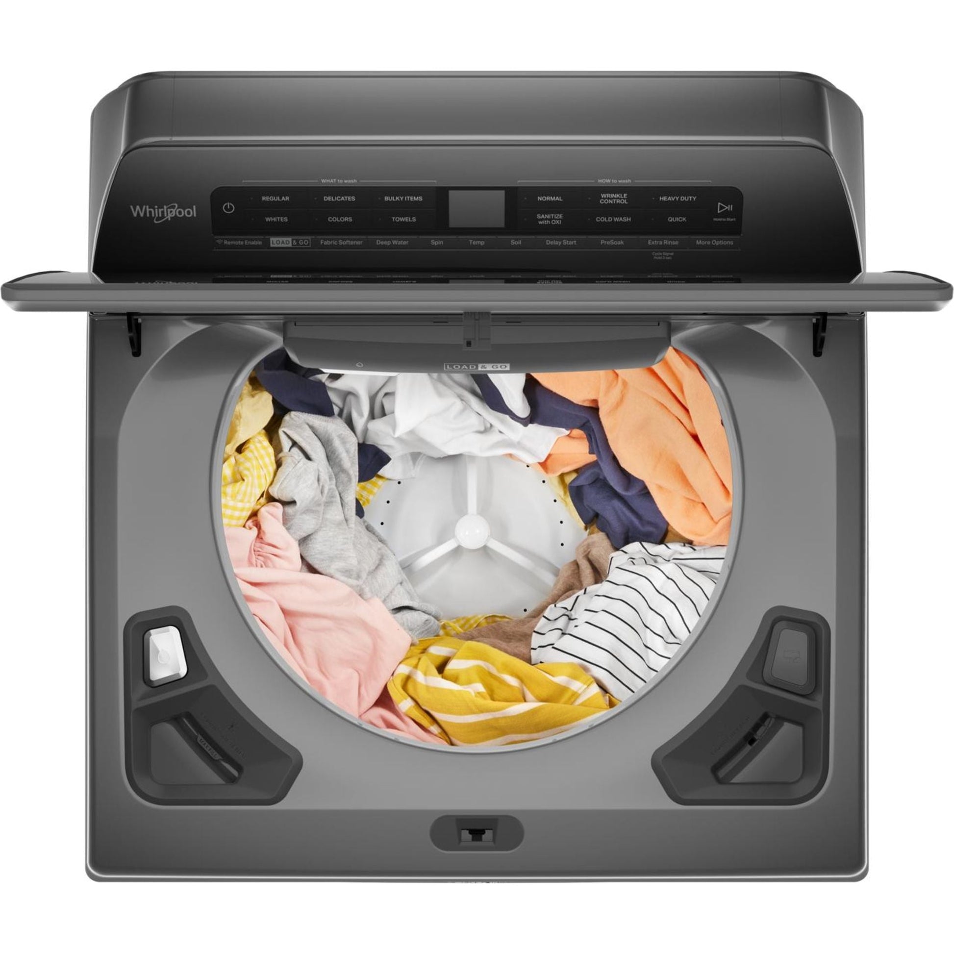 Whirlpool Top Load Washer (WTW6120HC) - Chrome Shadow