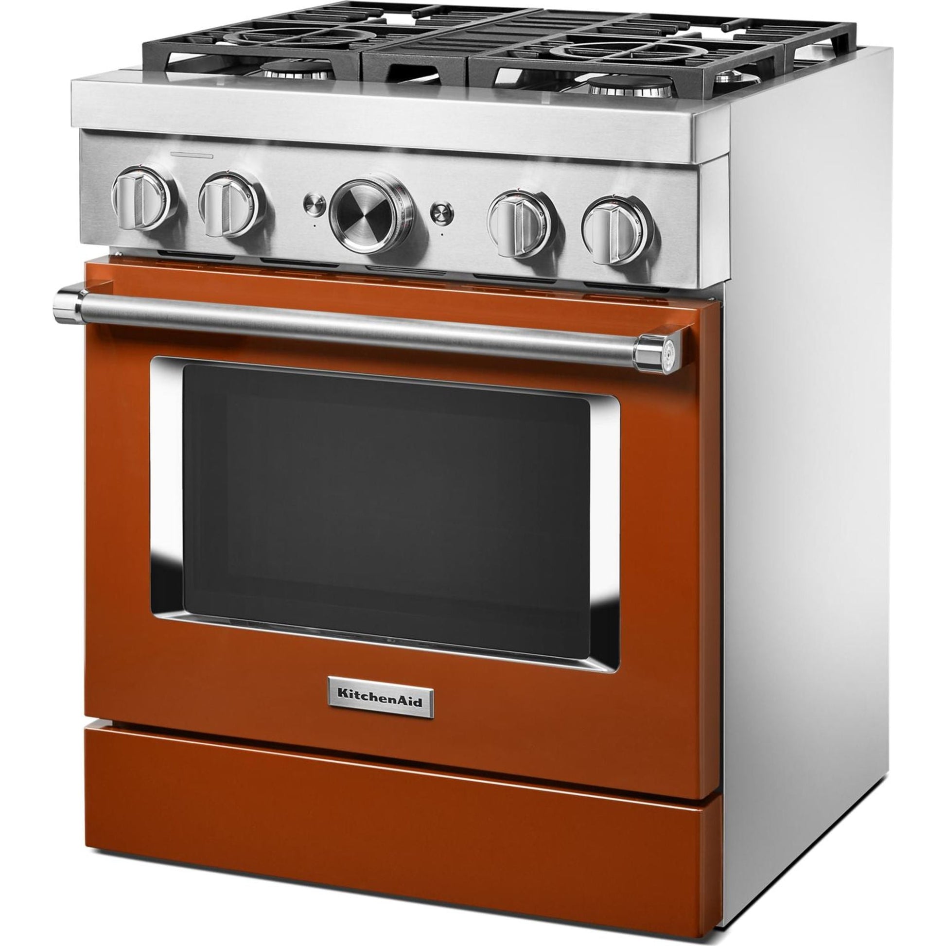 KitchenAid Dual Fuel Range (KFDC500JSC) - Scorched Orange