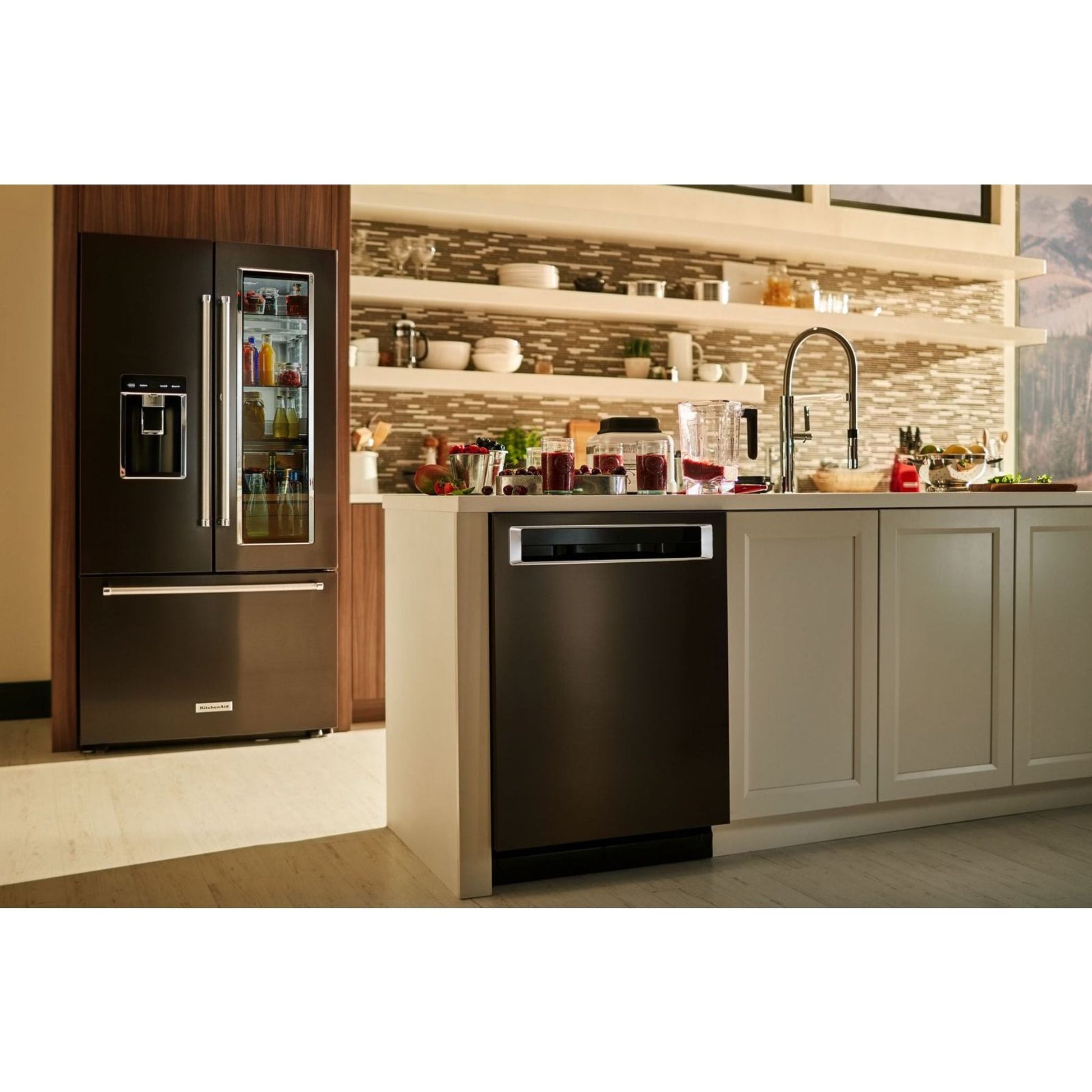KitchenAid Gas Range (KSGG700EBS) - Black Stainless Steel