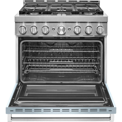KitchenAid Gas Range (KFGC506JMB) - Misty Blue