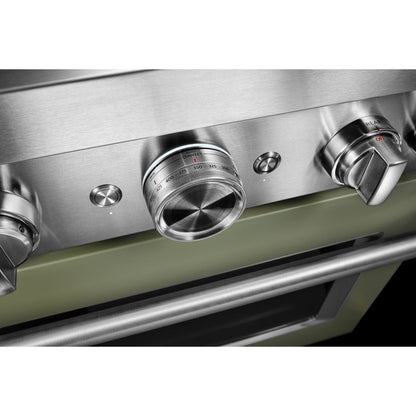 KitchenAid Dual Fuel Range (KFDC500JAV) - Avocado Cream