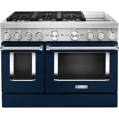 KitchenAid Dual Fuel Range (KFDC558JIB) - Ink Blue
