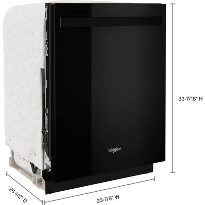 Whirlpool Dishwasher (WDT740SALB) - BLACK