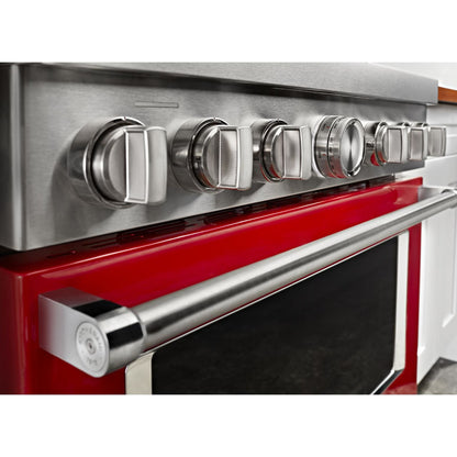 KitchenAid Dual Fuel Range (KFDC506JPA) - Passion Red