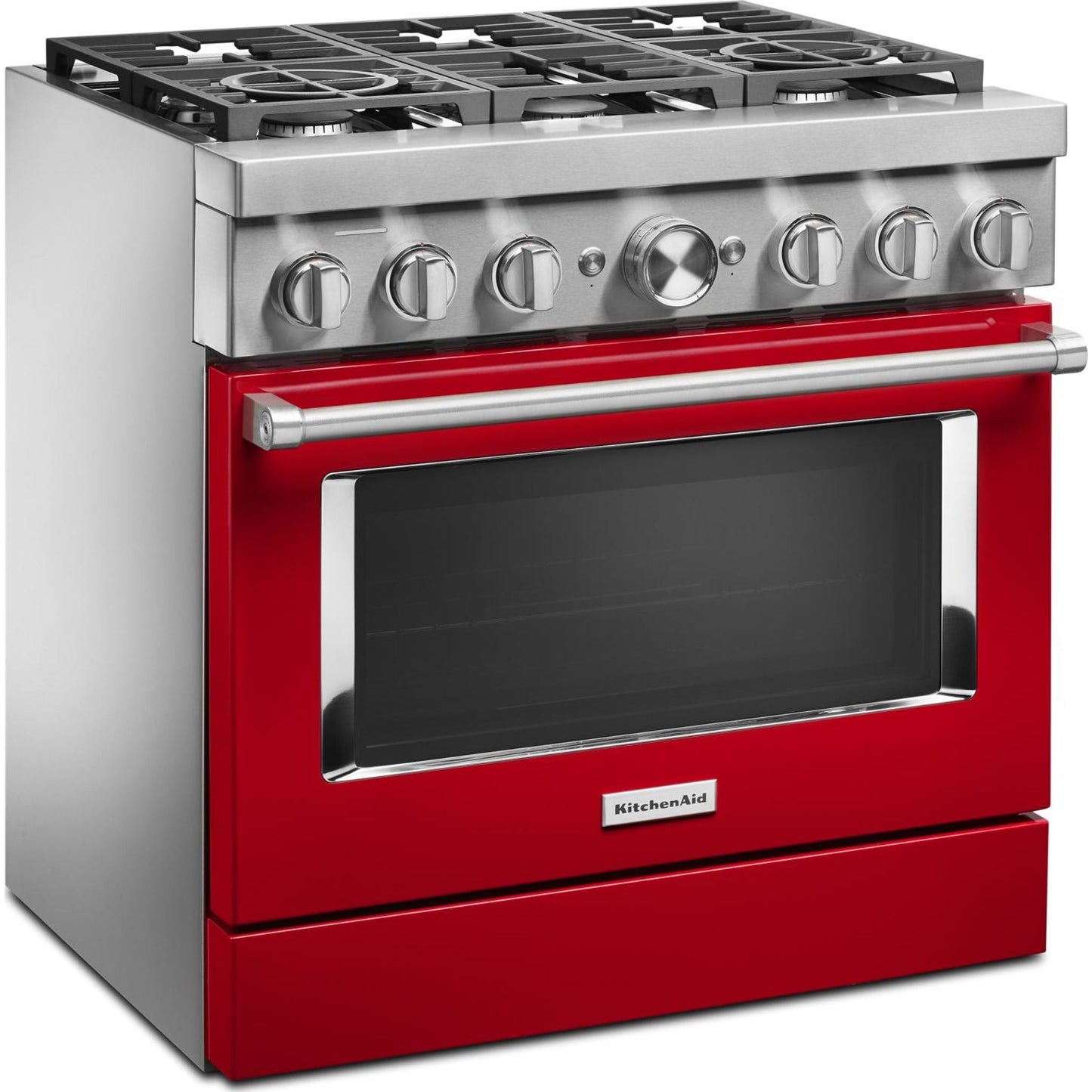 KitchenAid Dual Fuel Range (KFDC506JPA) - Passion Red