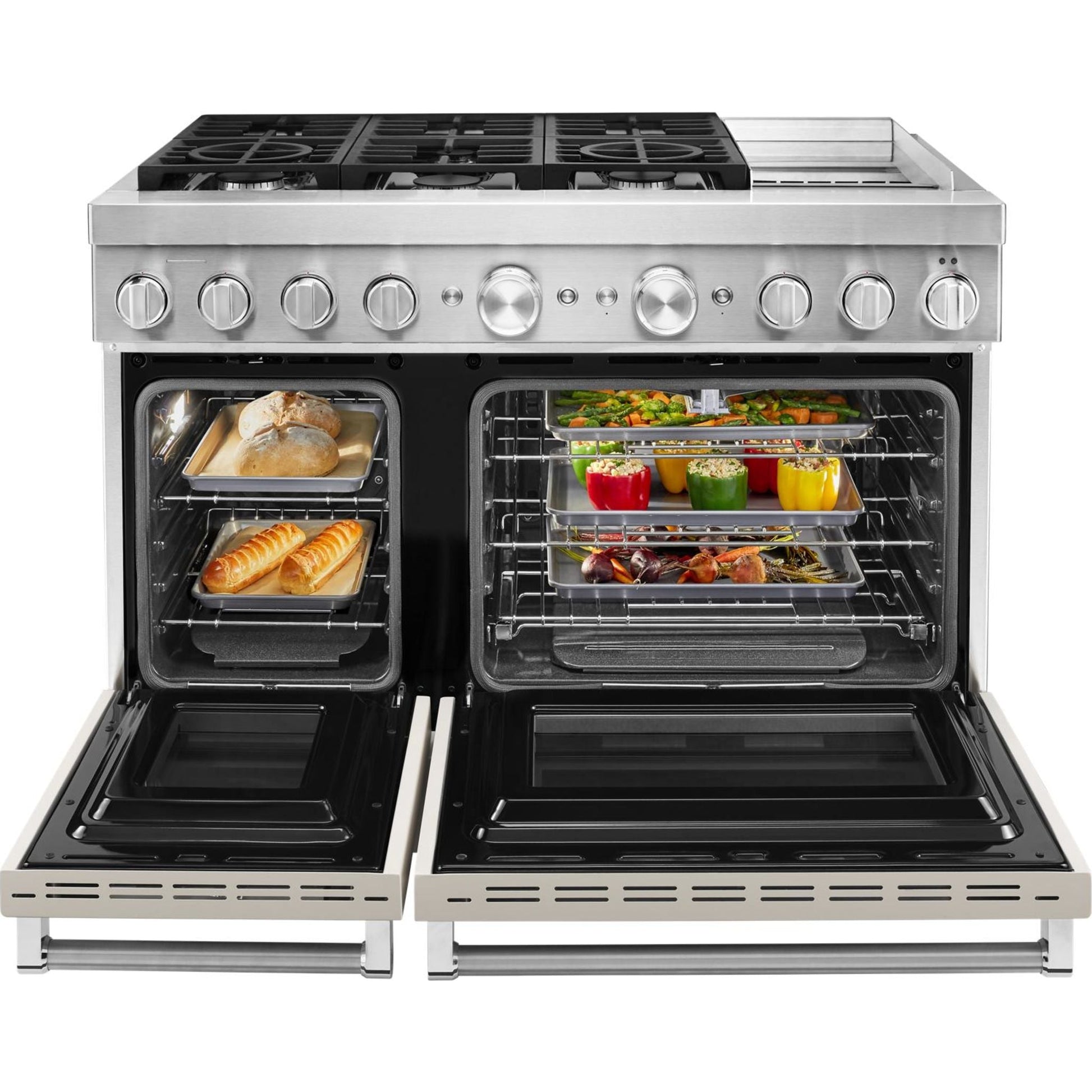 KitchenAid Dual Fuel Range (KFDC558JMH) - Milkshake