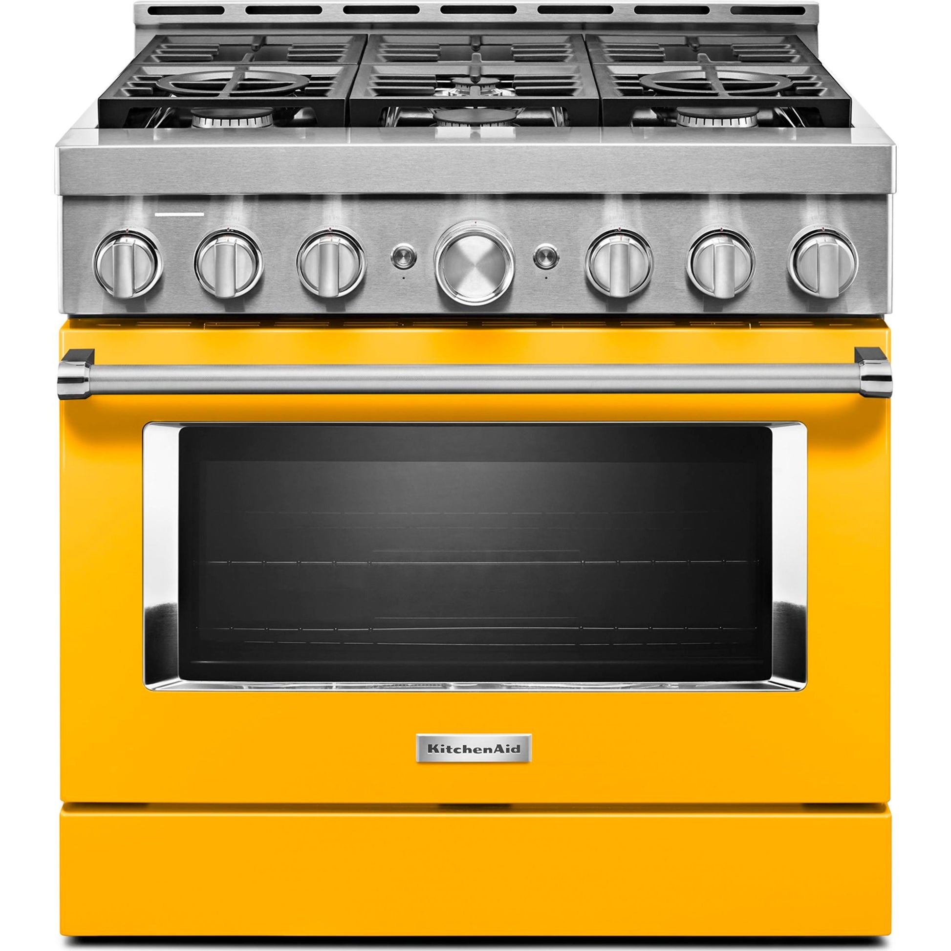 KitchenAid Gas Range (KFGC506JYP) - Yellow Pepper