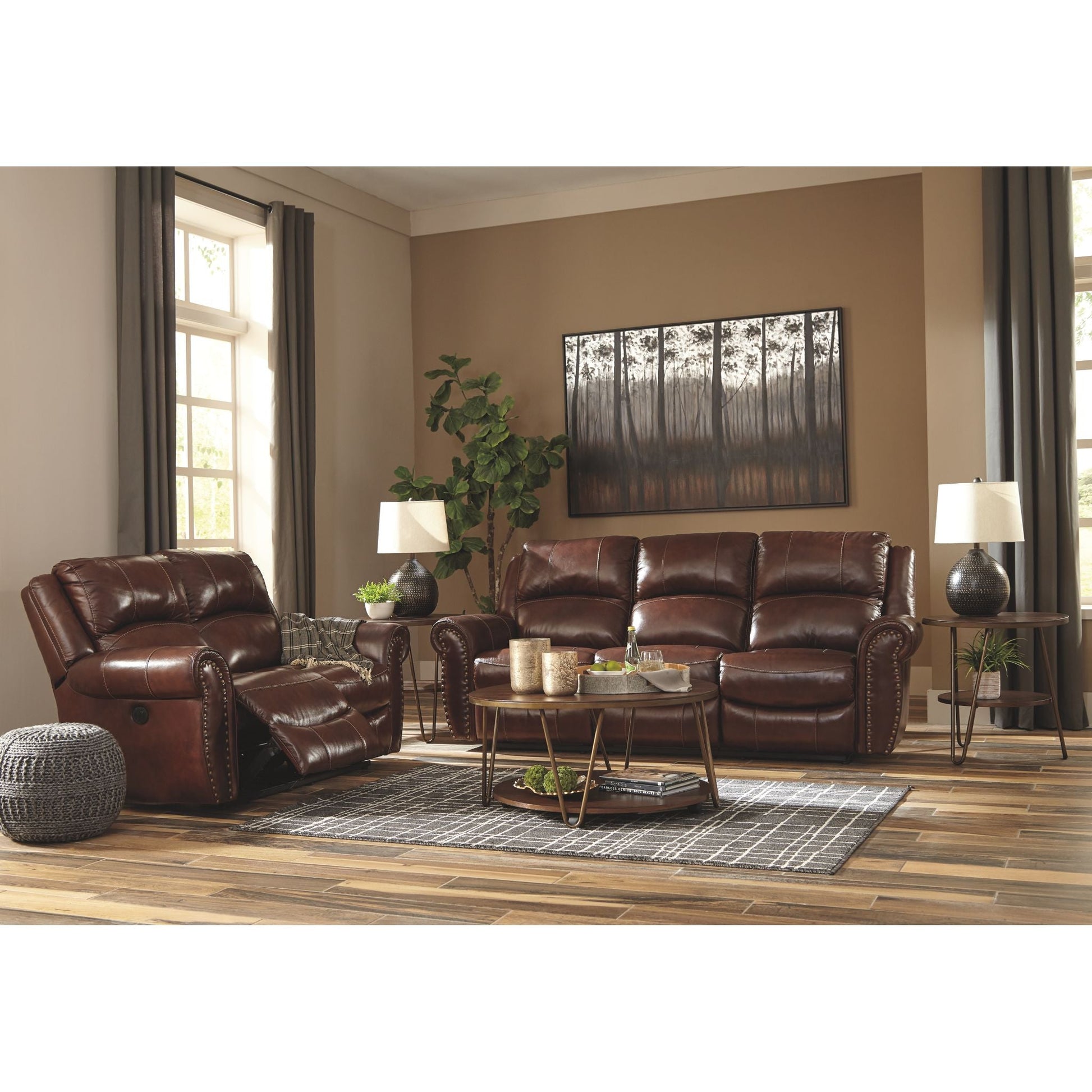 Bingen Power Reclining Loveseat - Harness