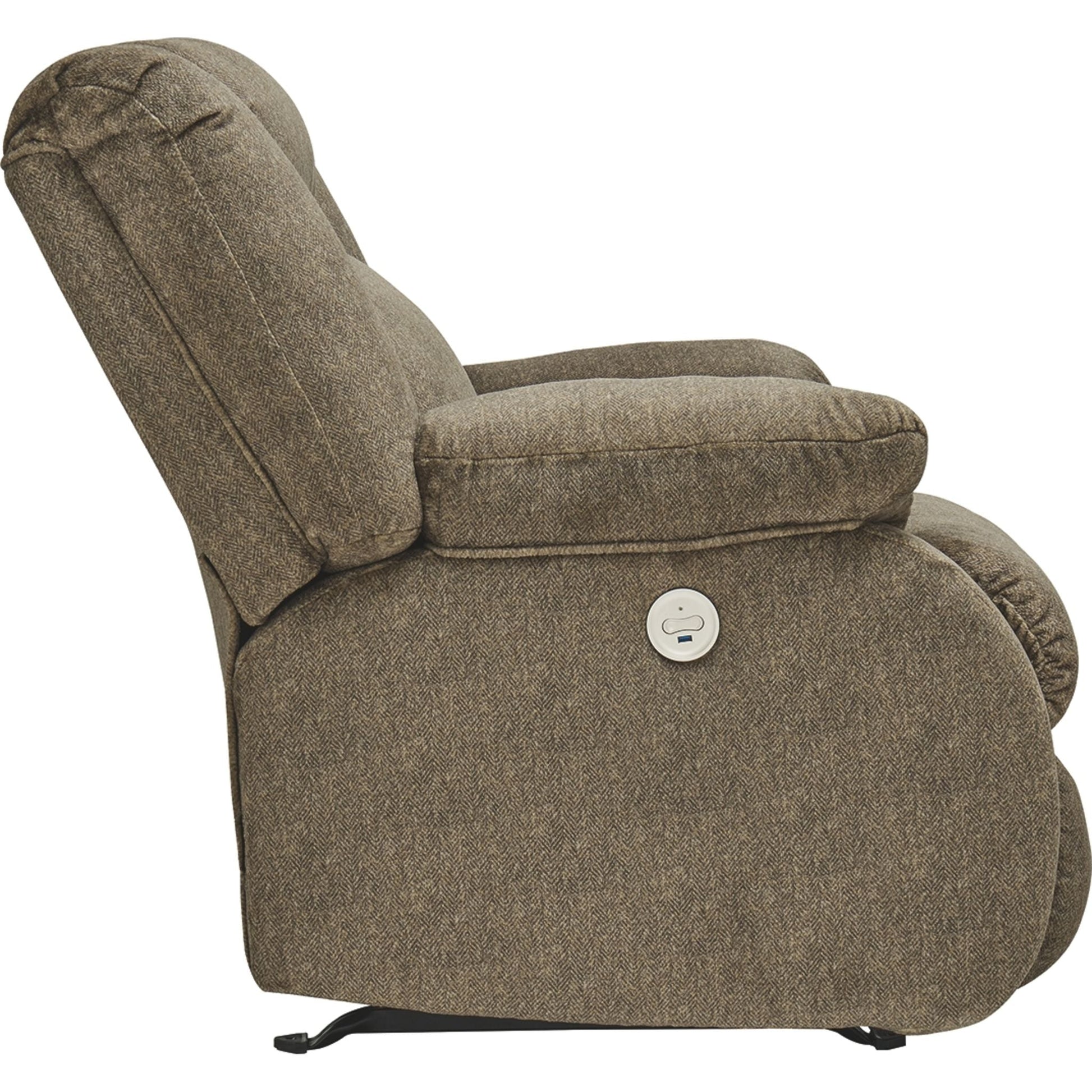 Burkner Power Rocker Recliner - Mocha