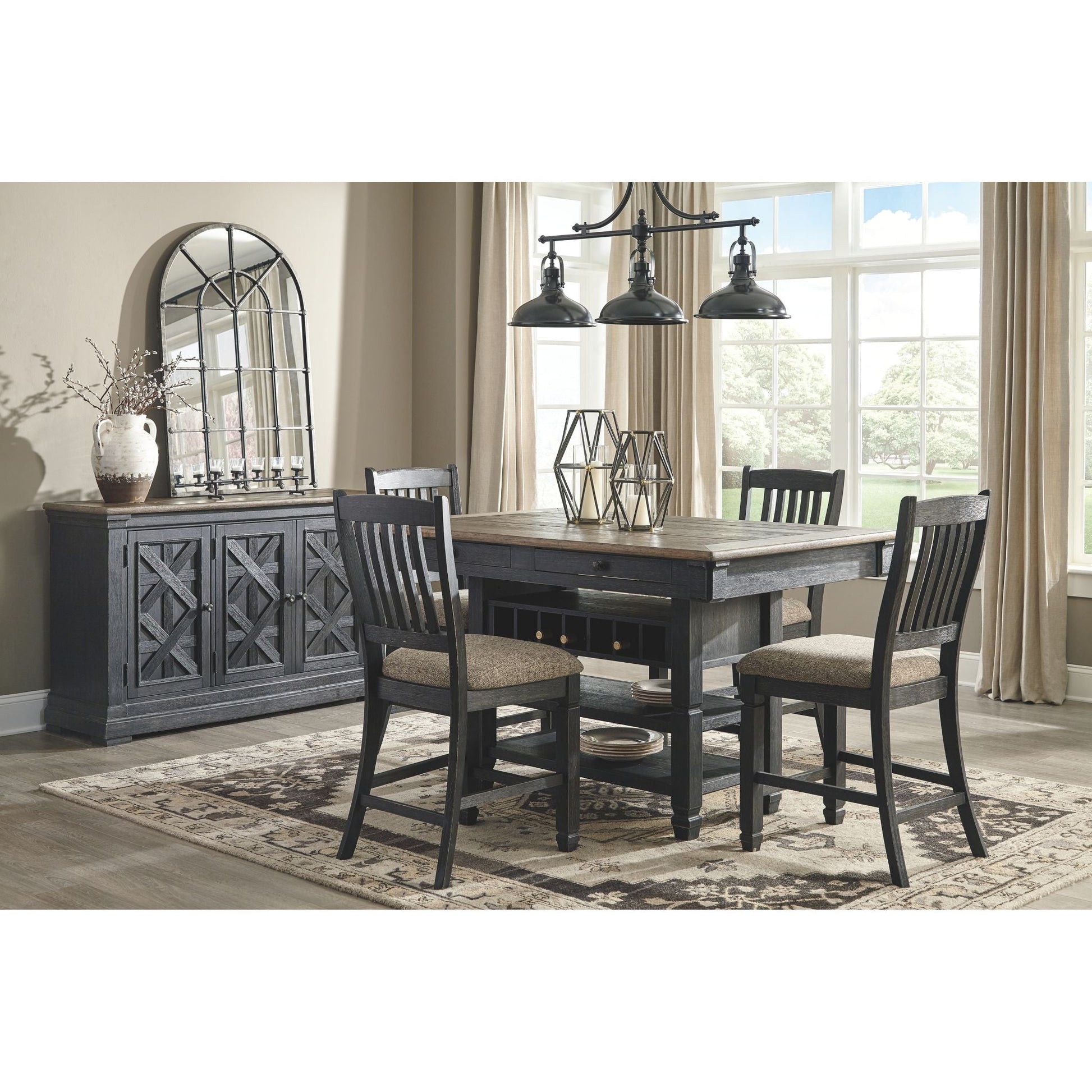 Tyler Creek Server - Black/Grey - (D736-60)
