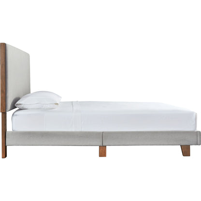 Tranhaus King Bed - Beige