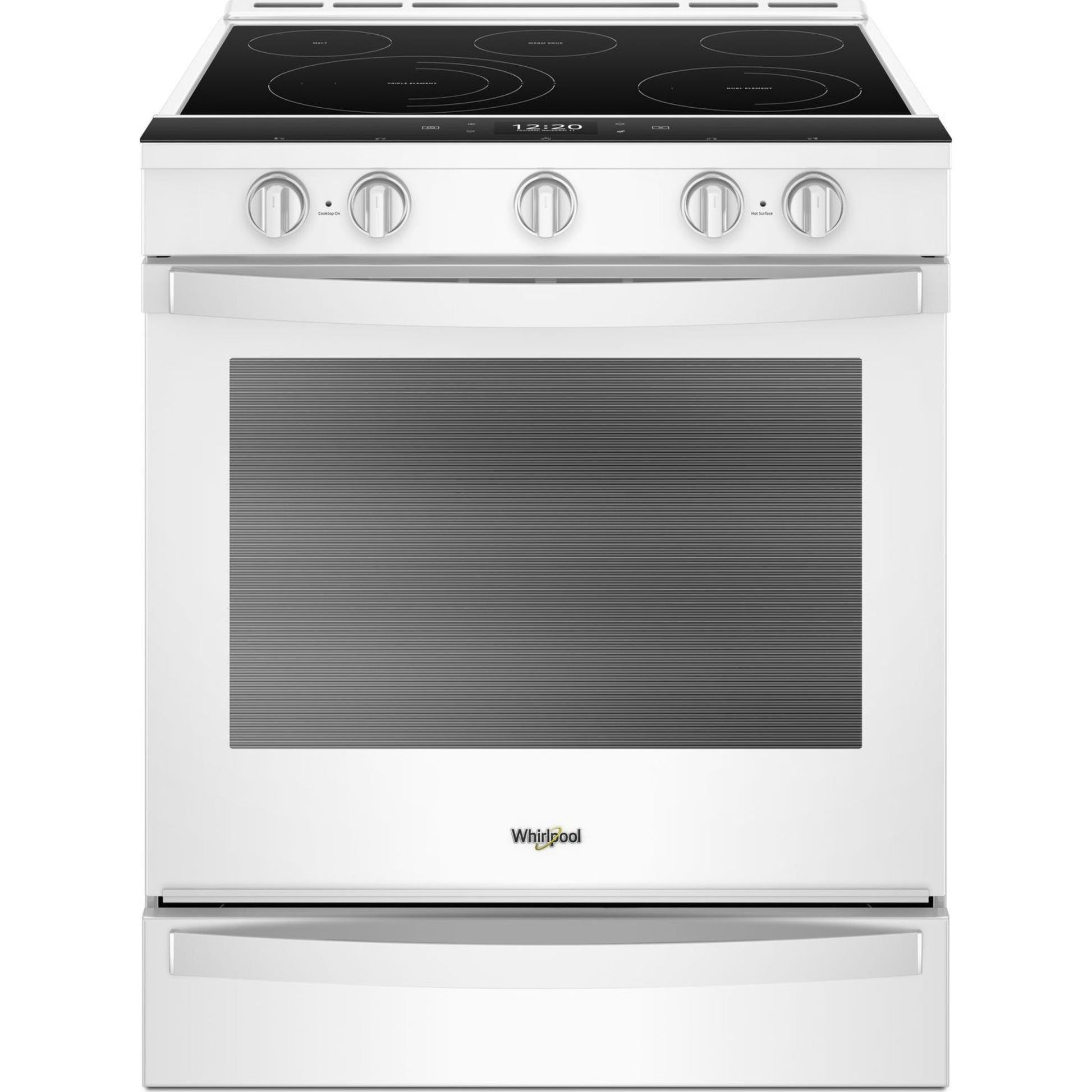 Whirlpool Front Control Range (YWEE750H0HW) - White