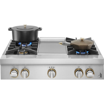 JennAir 36" Gas Cooktop (JGCP536HL) - Stainless Steel