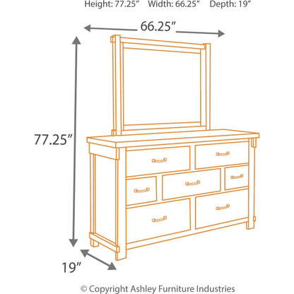 Lakeleigh 5 Piece Bedroom Package - Brown