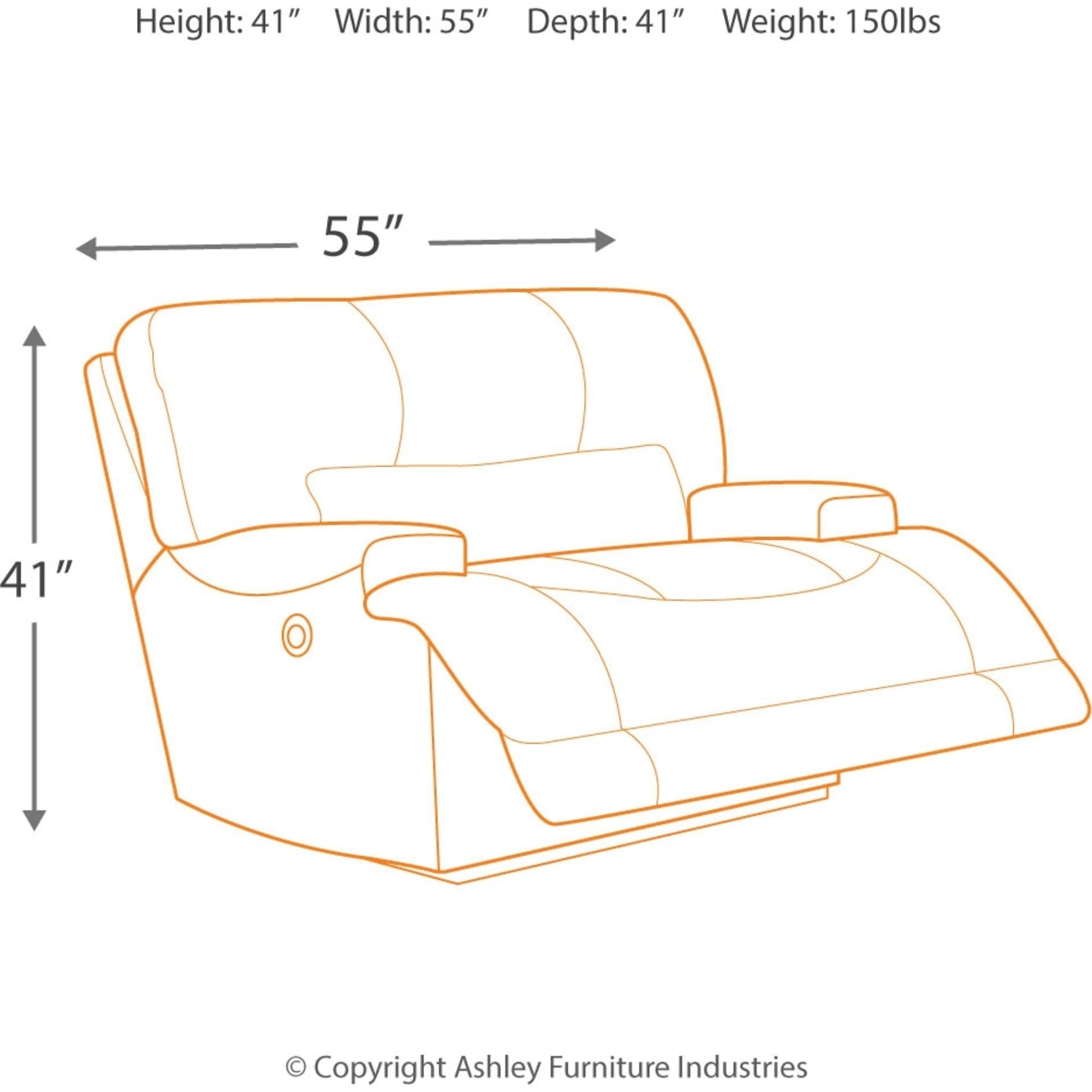 McCaskill Power Recliner - Gray