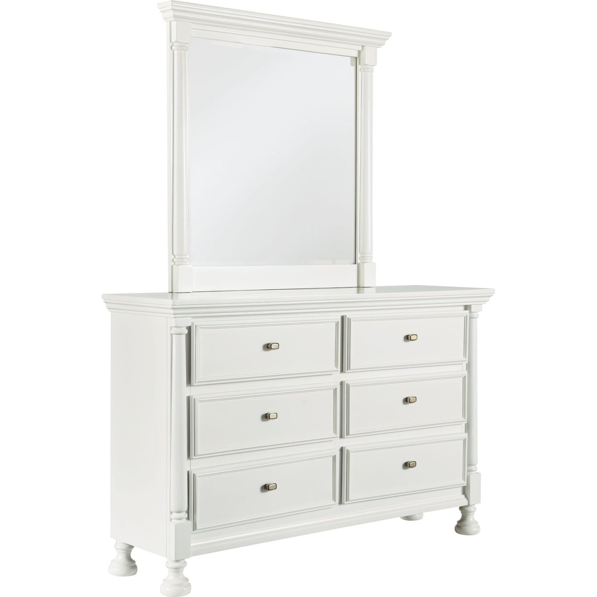 Kaslyn 5 Piece Twin Bedroom - White