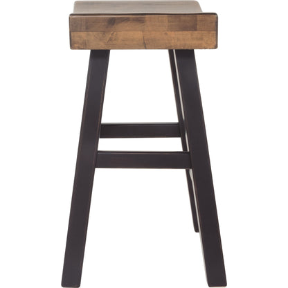 Port Alpern 2 Bar Stools - Brown - (PKG000048)